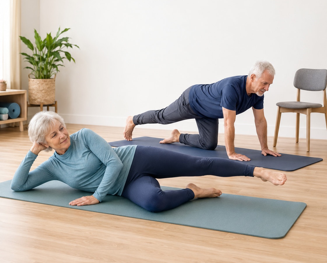 Pilates Mat Exercises for Seniors