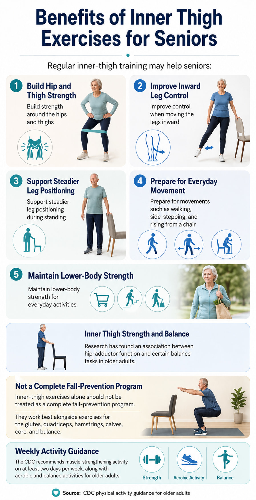 Benefits of Inner Thigh Exercises for Seniors