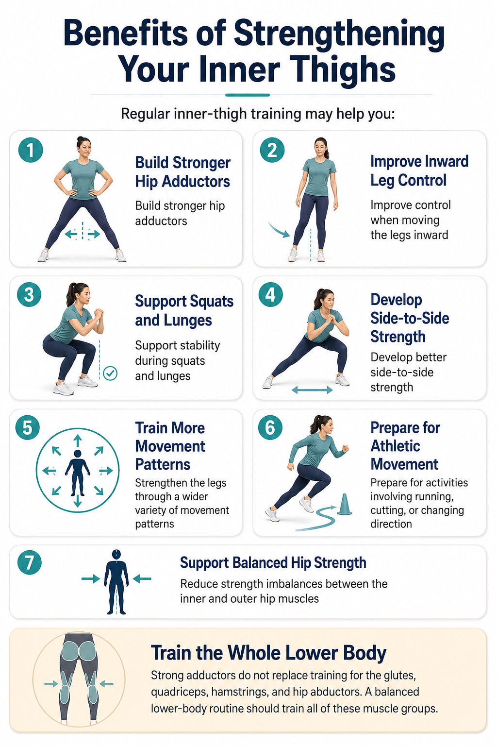 Benefits of Strengthening Your Inner Thighs