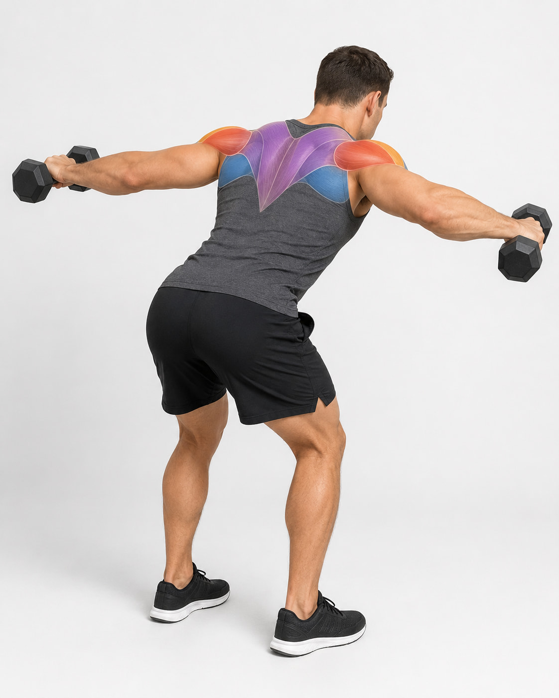 Dumbbell Reverse Fly Muscles Worked