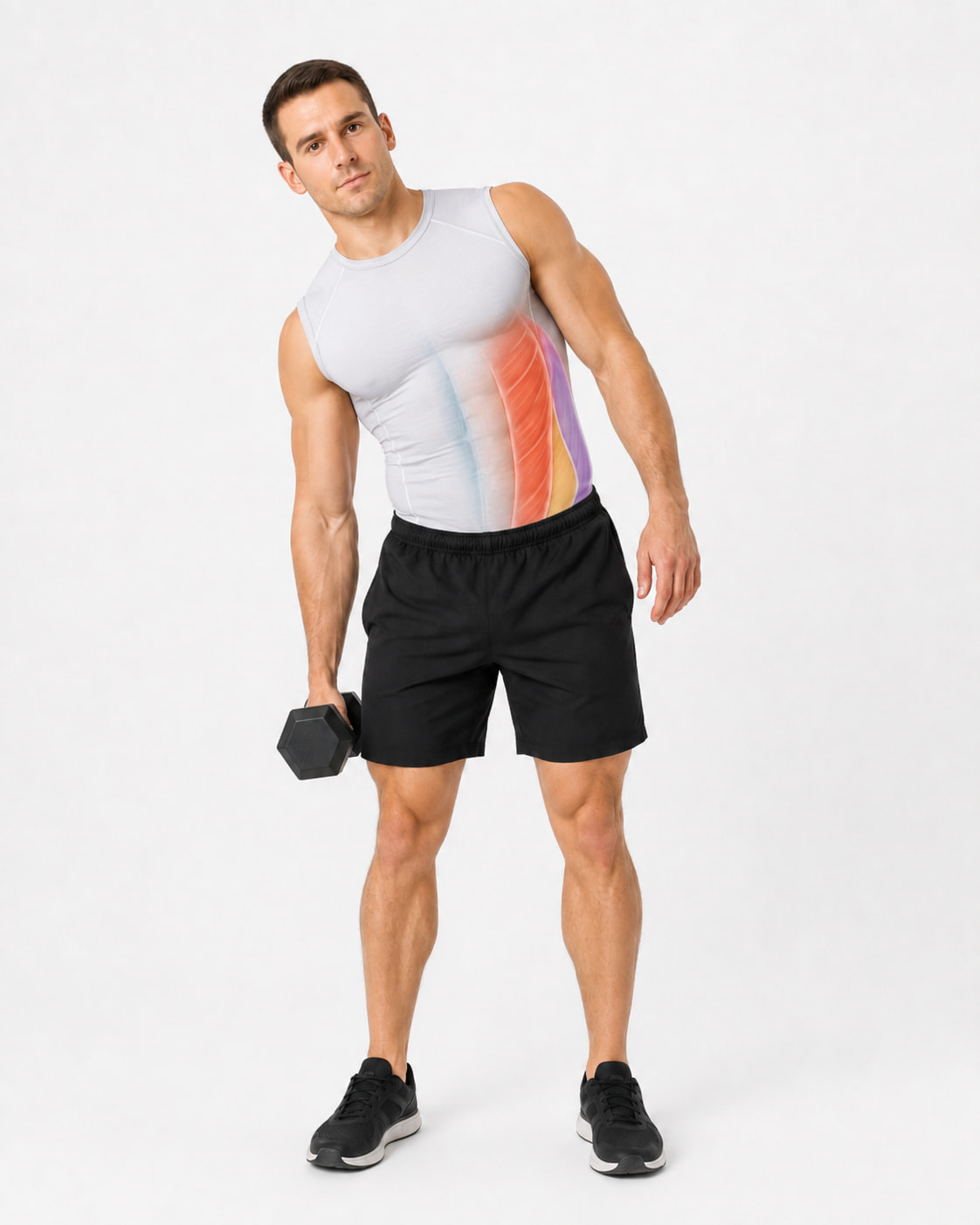 Dumbbell Side Bends Muscles Worked