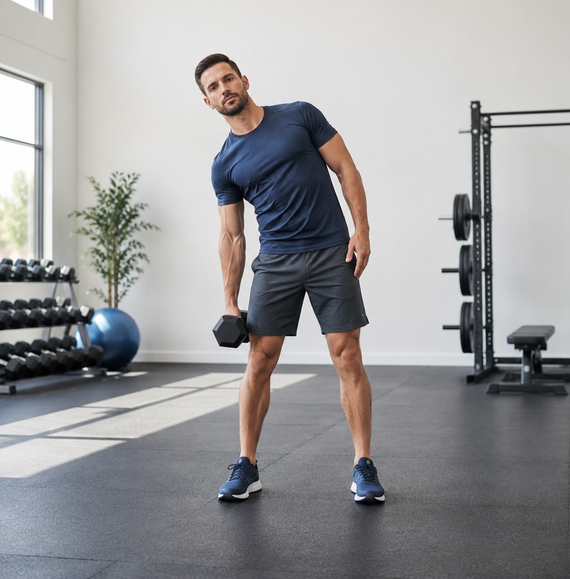 Dumbbell Side Bends