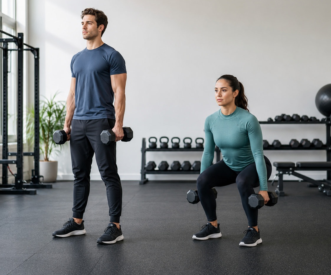 Dumbbell Squats