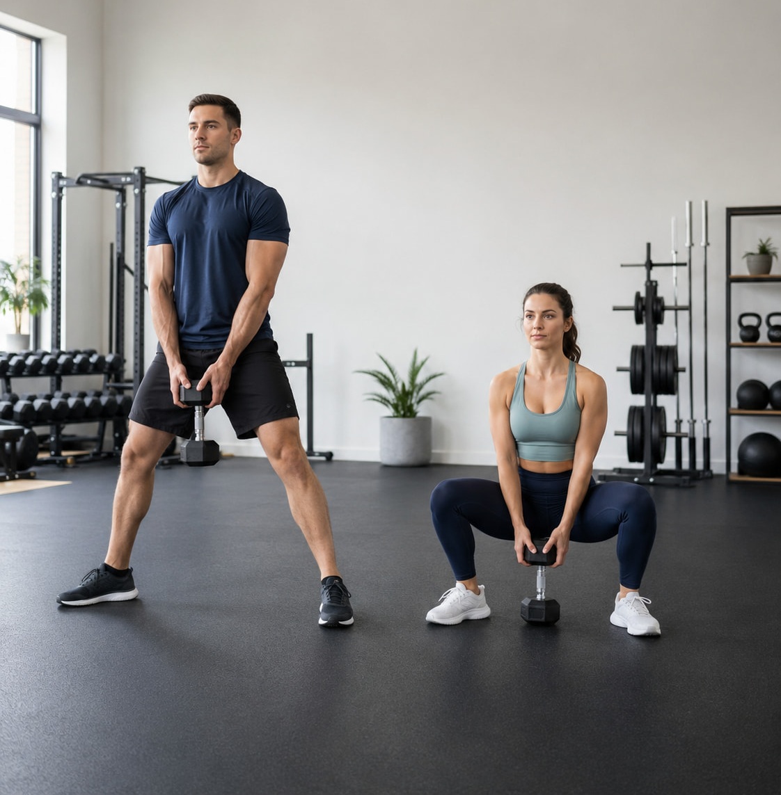 Dumbbell Sumo Squat