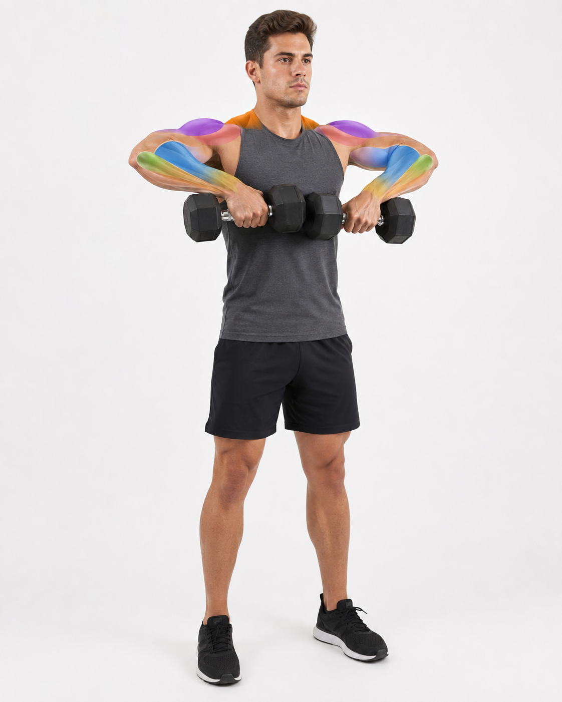 Dumbbell Upright Row Muscles Worked