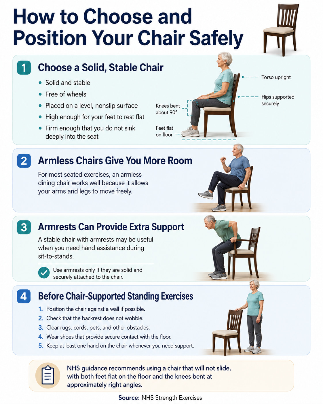 How to Choose and Position Your Chair Safely