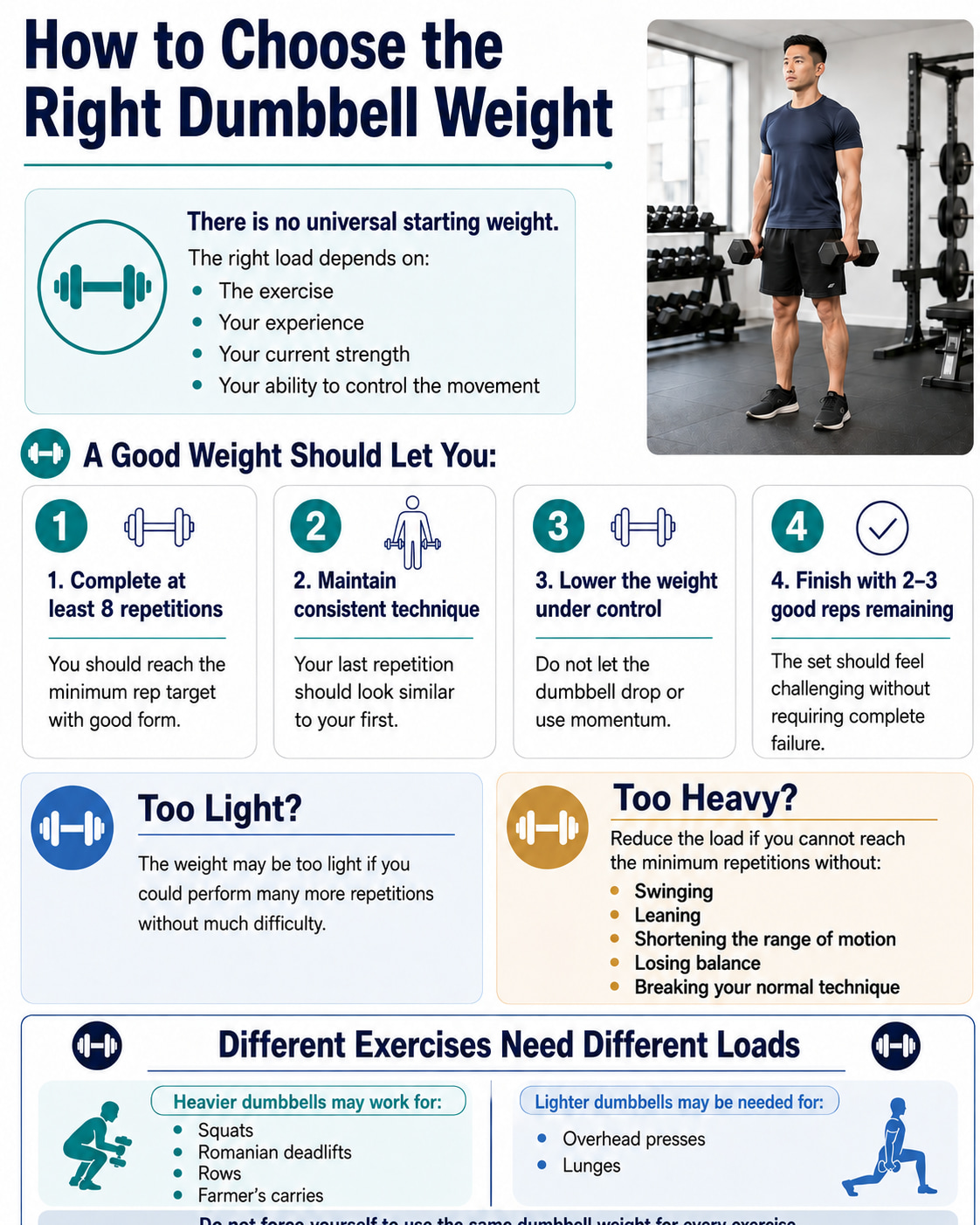 How to Choose the Right Dumbbell Weight