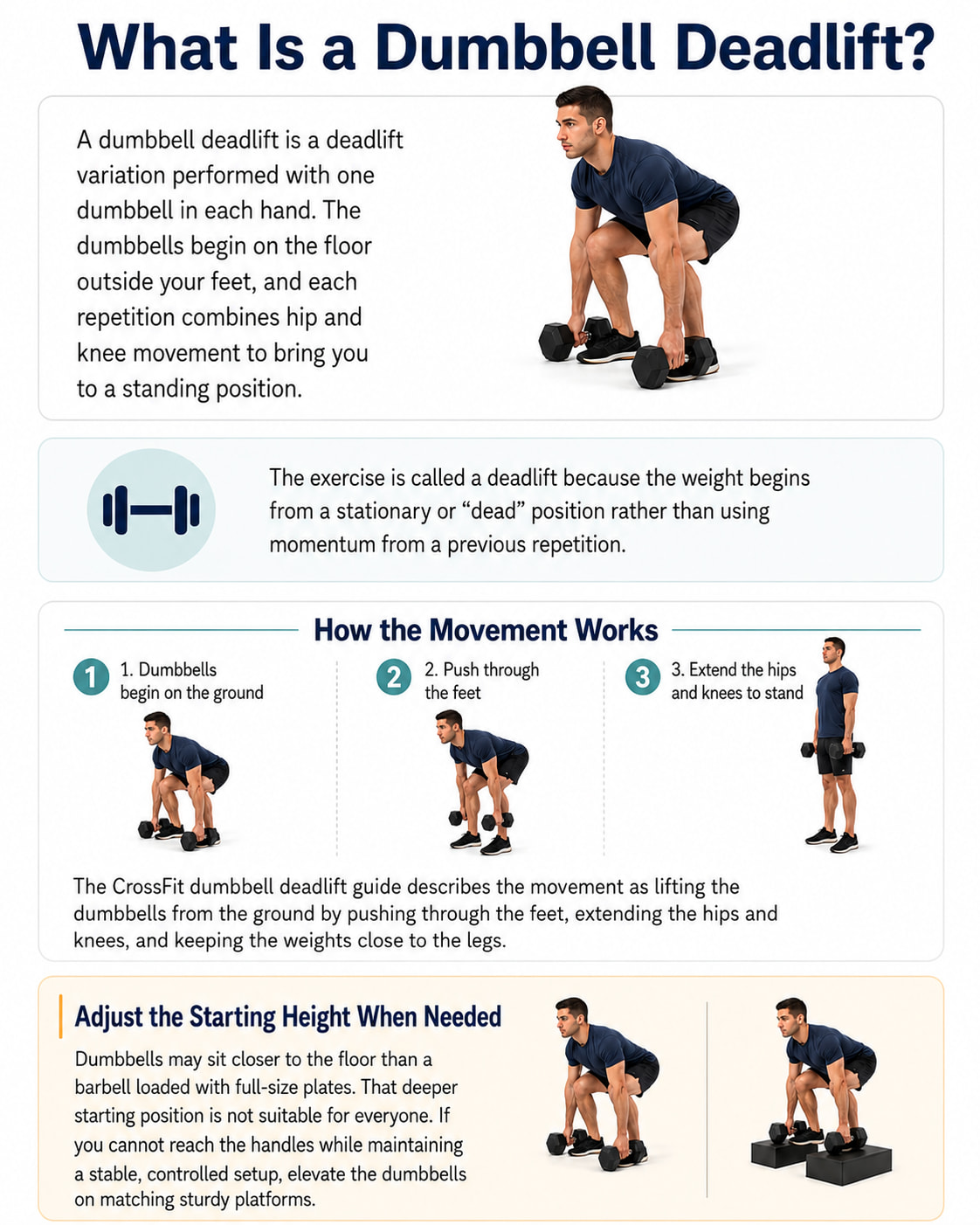 What Is a Dumbbell Deadlift?