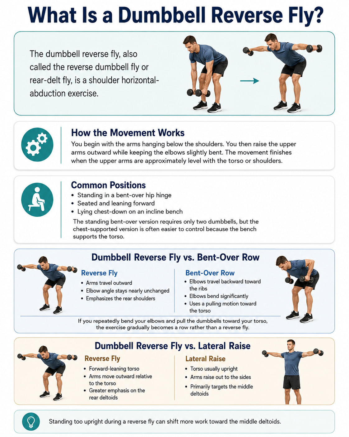 What Is a Dumbbell Reverse Fly?
