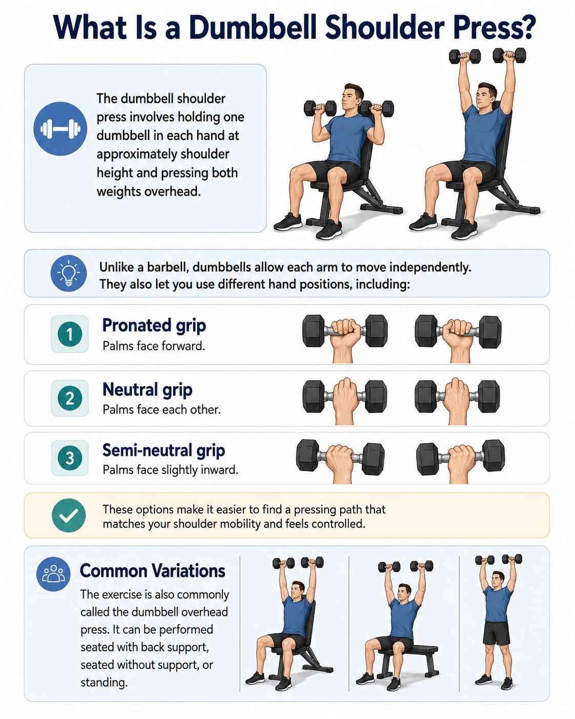 What Is a Dumbbell Shoulder Press?