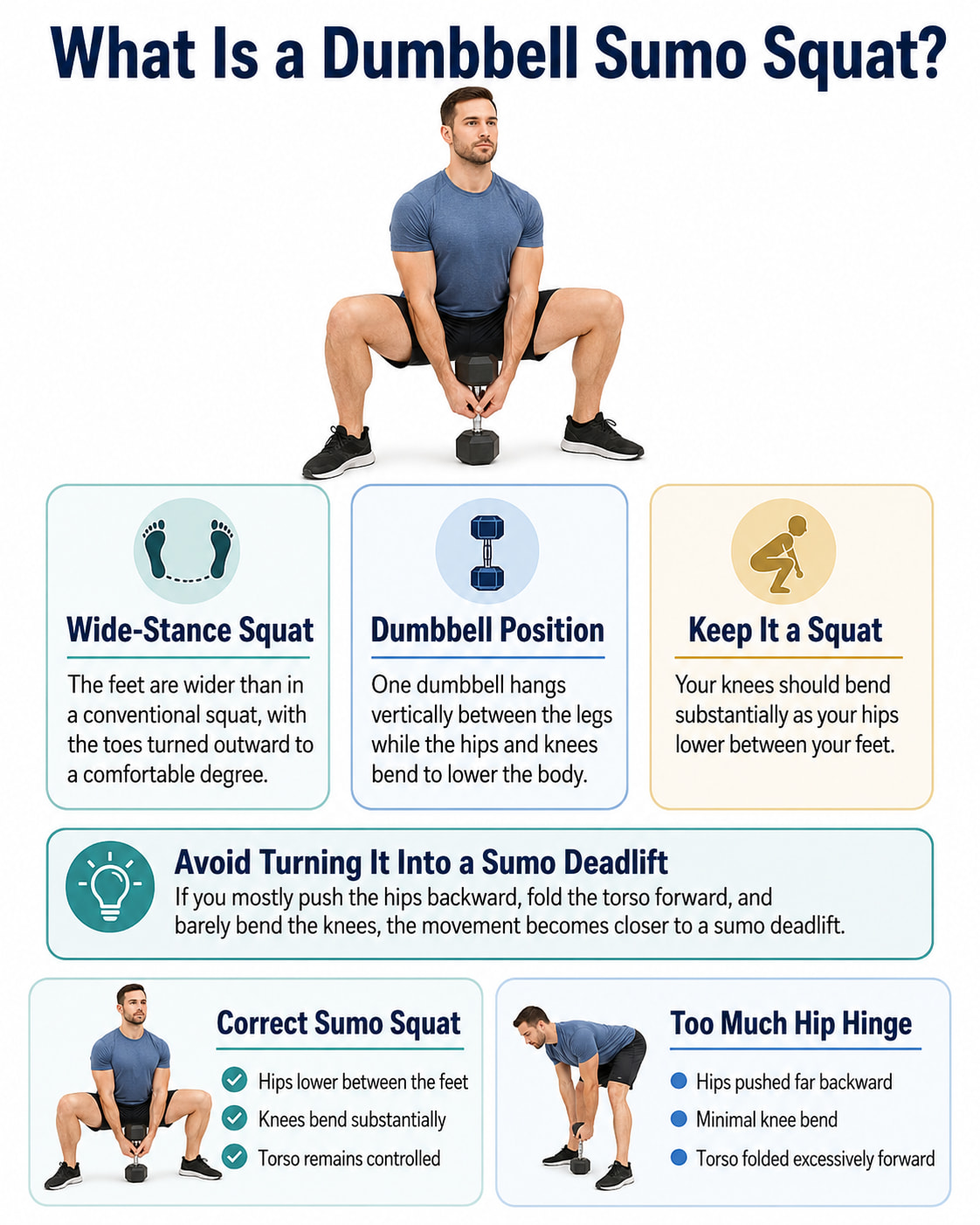 What Is a Dumbbell Sumo Squat?