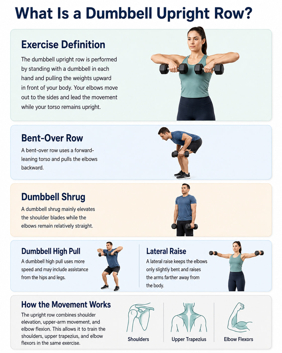 What Is a Dumbbell Upright Row?