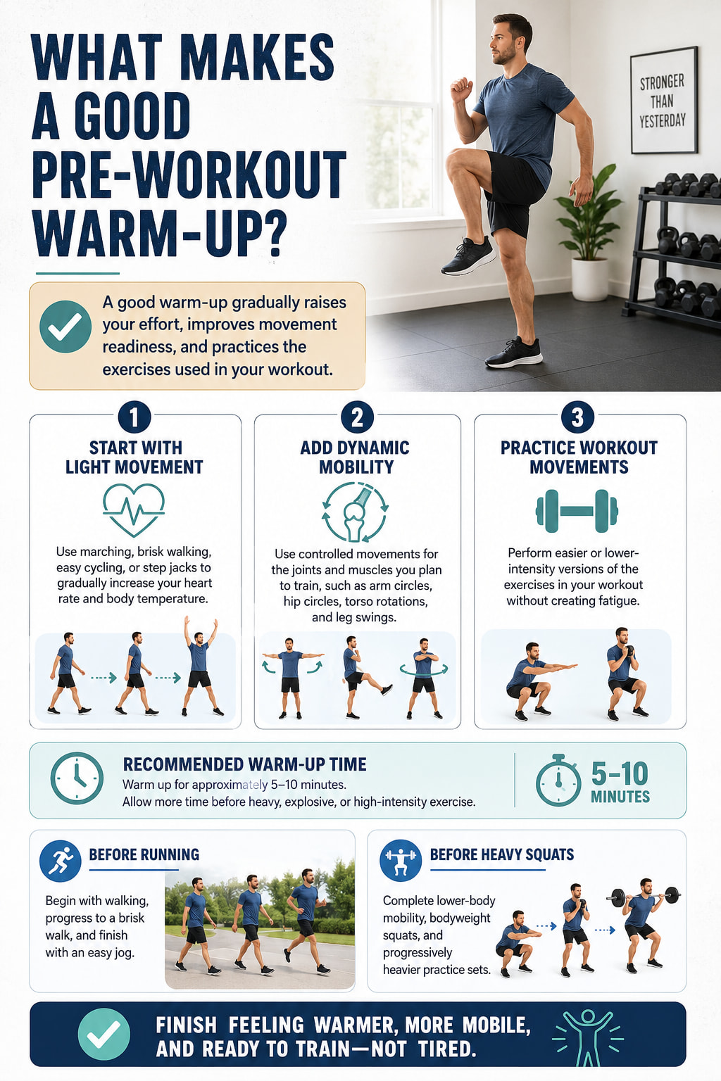What Makes a Good Pre-Workout Warm-Up?