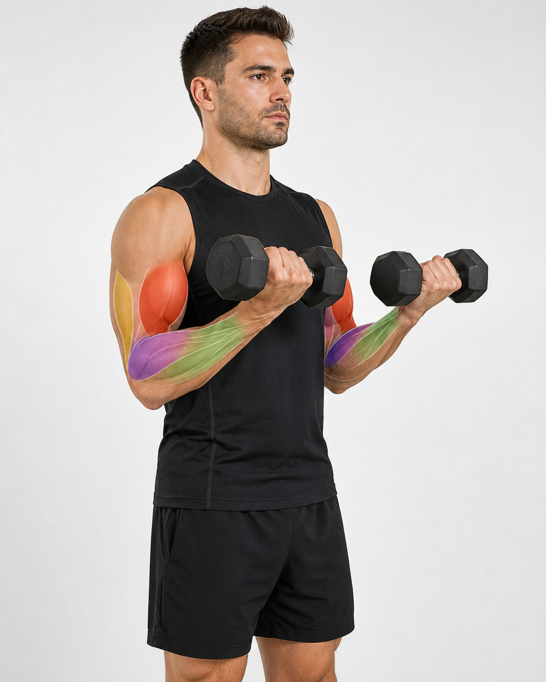 What Muscles Do Dumbbell Bicep Exercises Work?
