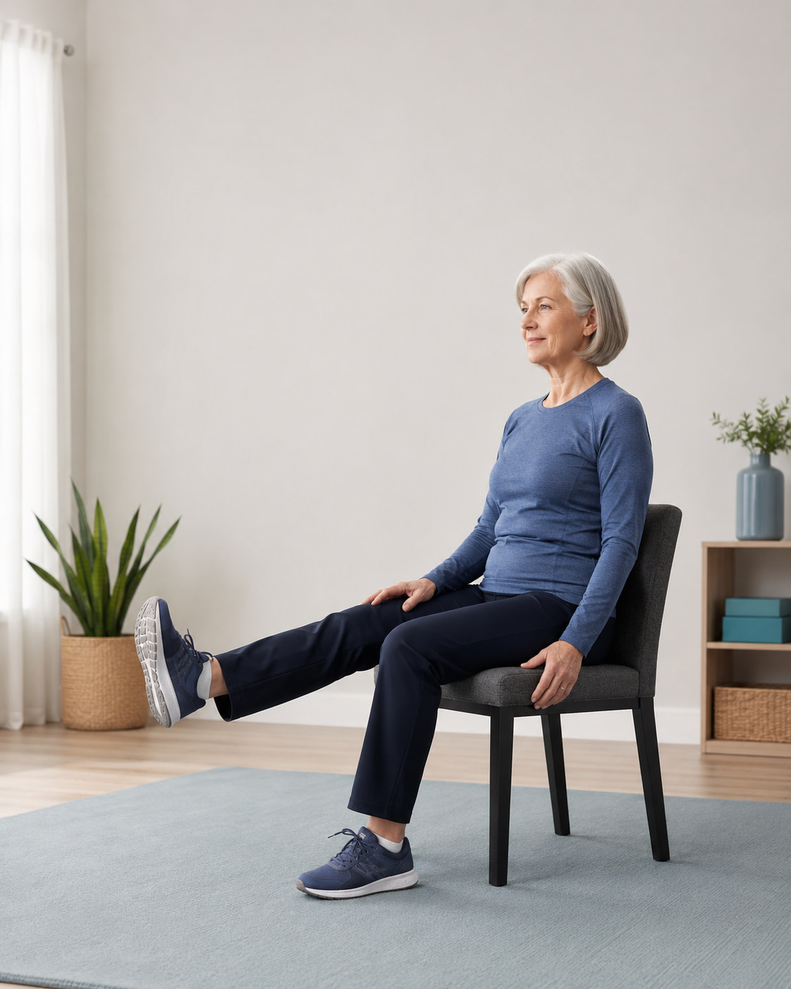 Best Leg Exercises in a Chair for Strength and Mobility