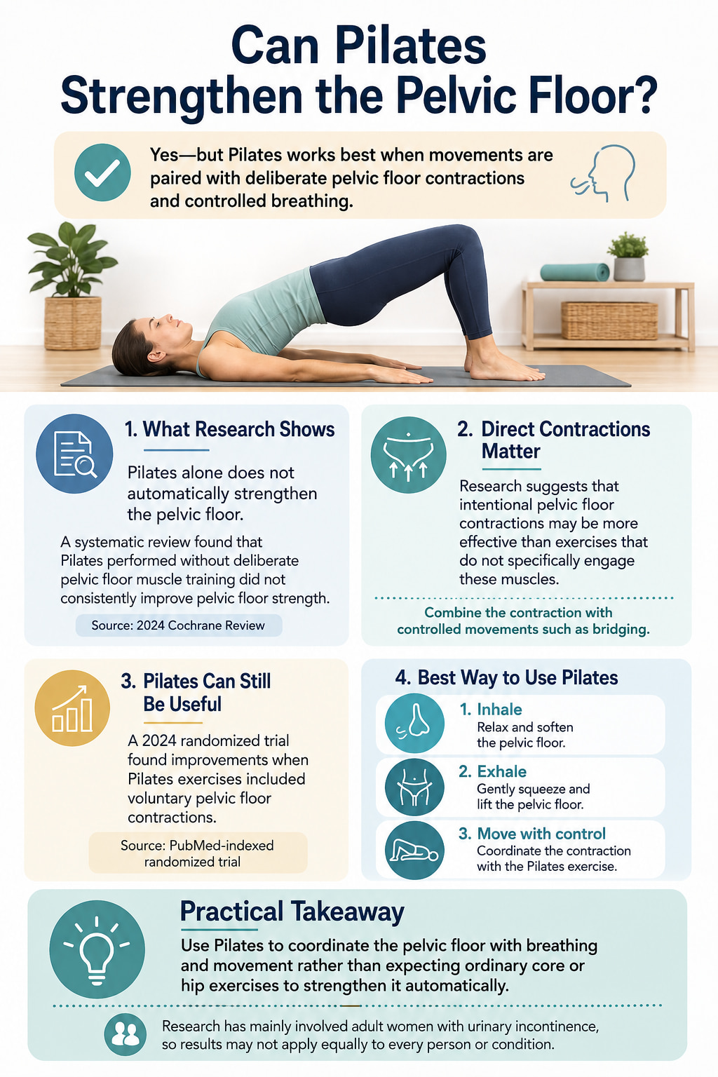 Can Pilates Strengthen the Pelvic Floor?