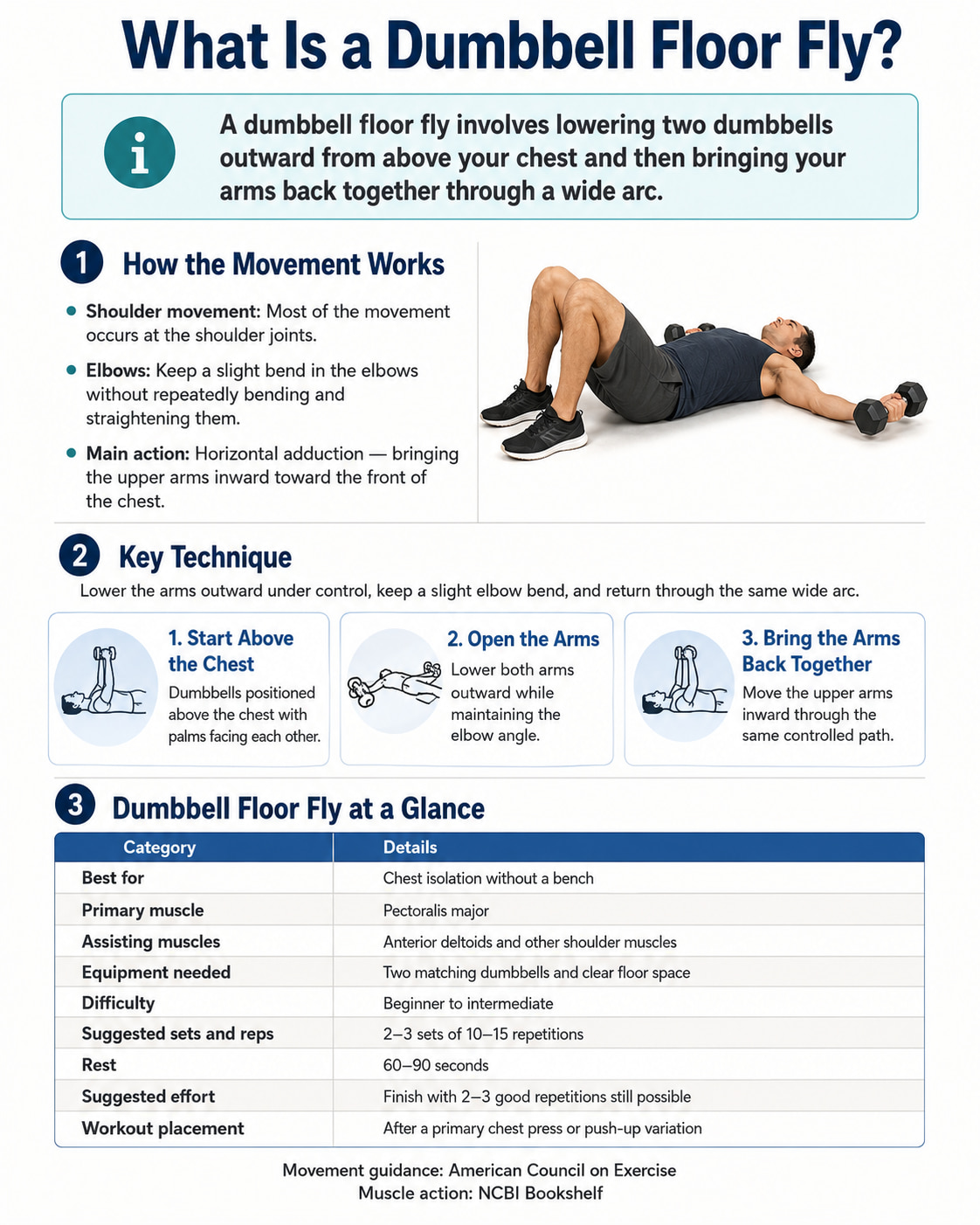 What Is a Dumbbell Floor Fly?
