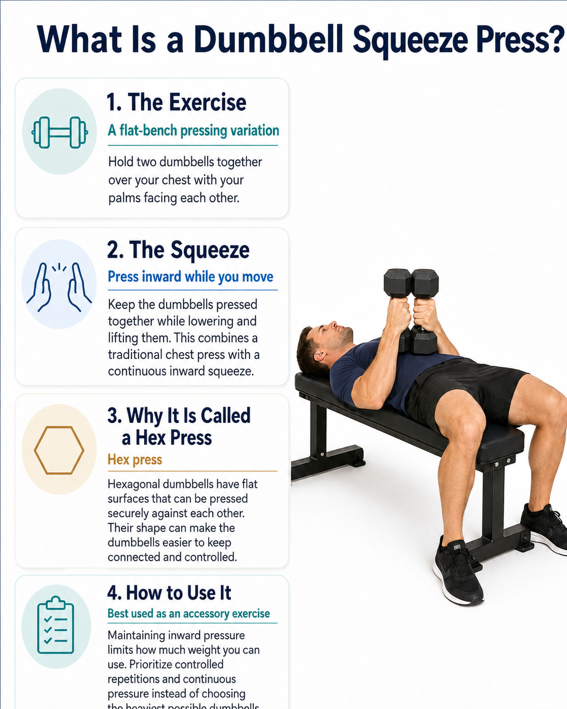 What Is a Dumbbell Squeeze Press?