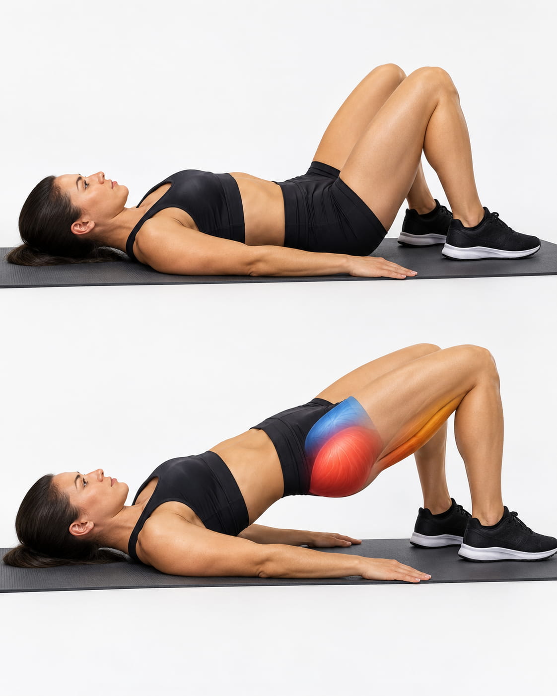 Glute Bridge Form and Muscle Activation